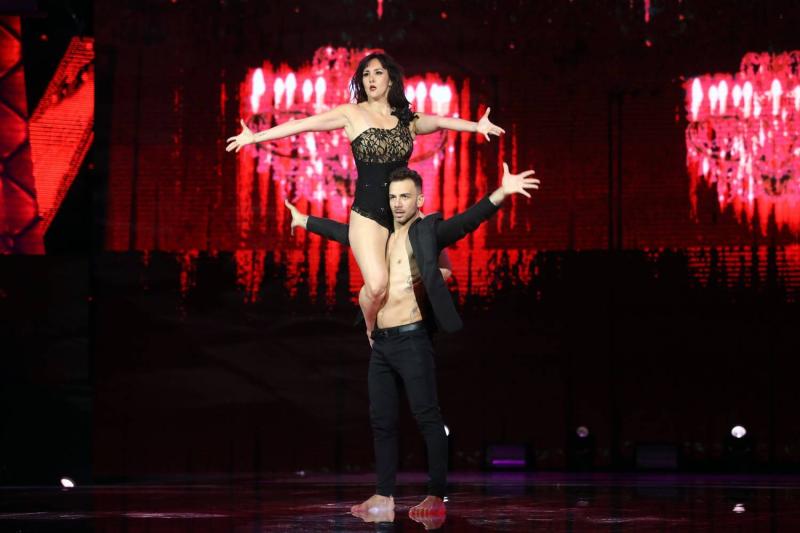 Icha Sobarzo y Christian Ocaranza deslumbraron en su regreso a las pistas