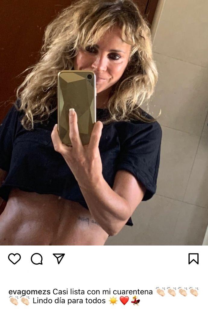 Eva Gómez se la juega con bikinazo por festividad religiosa