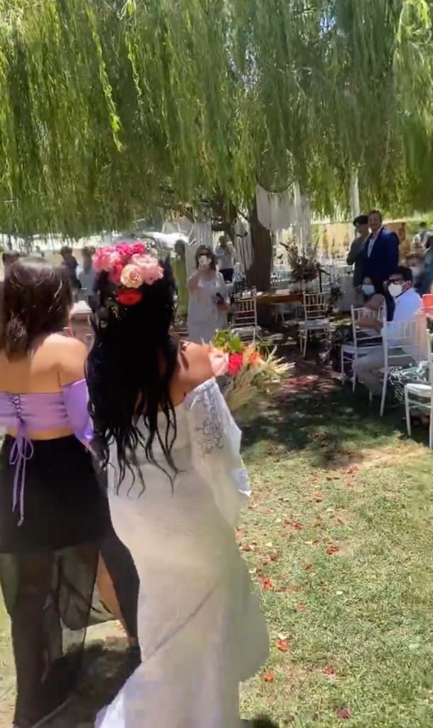 En el norte y con famosos: Así fue la boda de Carolina Soto