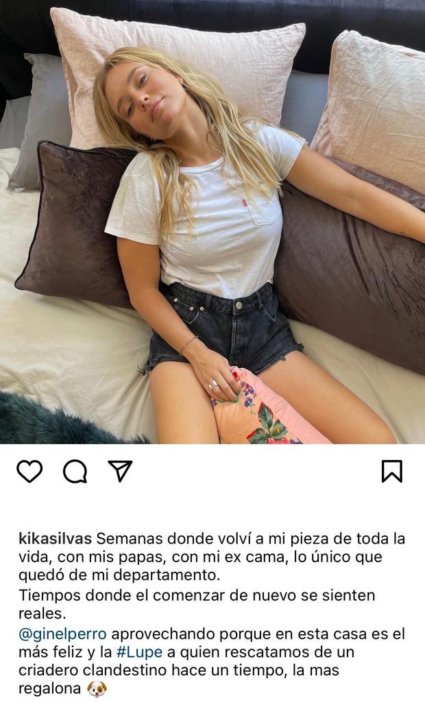“Comenzar de nuevo”: Kika Silva volvió a vivir con sus padres