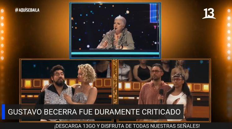 Gustavo Becerra fue duramente criticado en Aquí se Baila