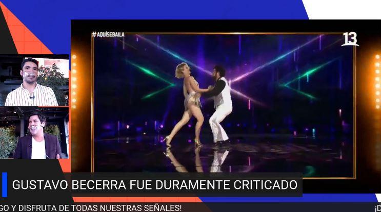 Gustavo Becerra fue duramente criticado en Aquí se Baila