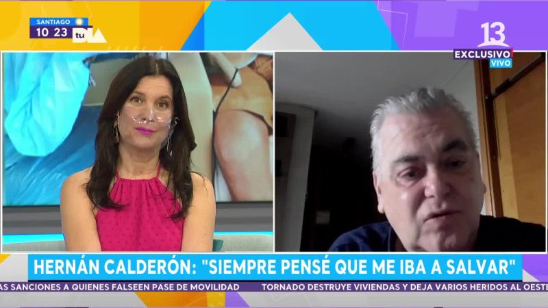 Hernán Calderón y el gran apoyo de Kel: “Ella sufrió mucho más que yo”
