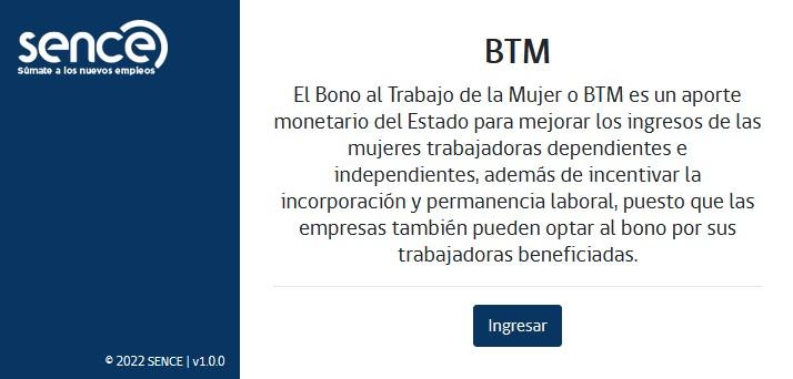 Bono al Trabajo de la Mujer