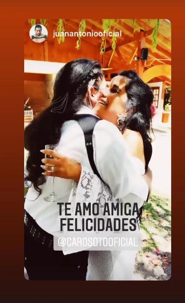 En el norte y con famosos: Así fue la boda de Carolina Soto