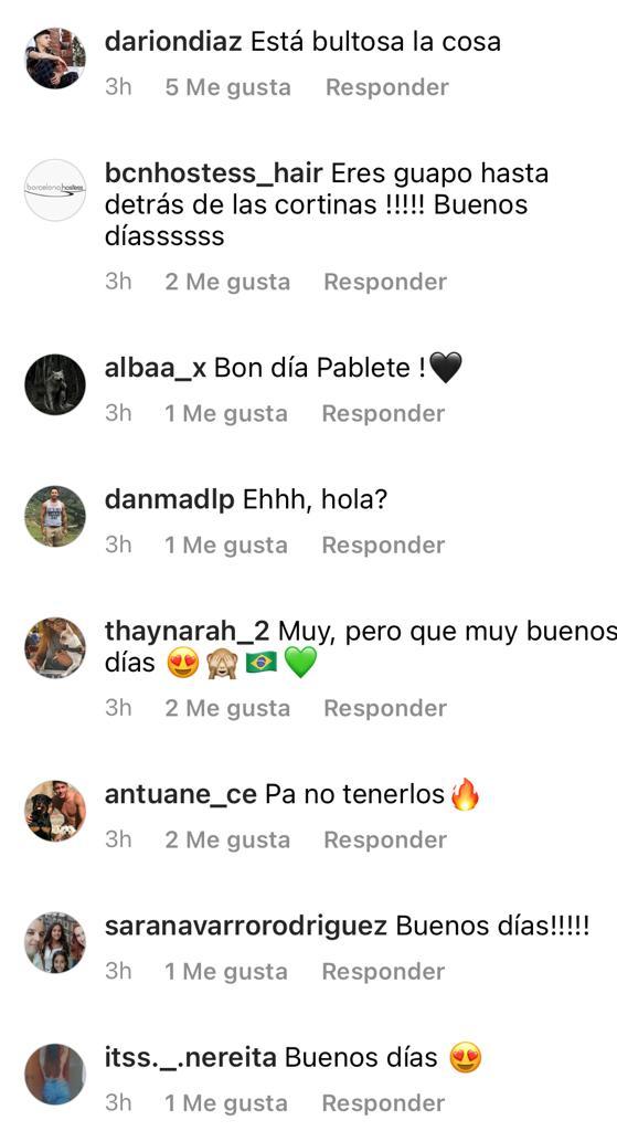 Pablo Alborán desata furor por detalle en foto matutina