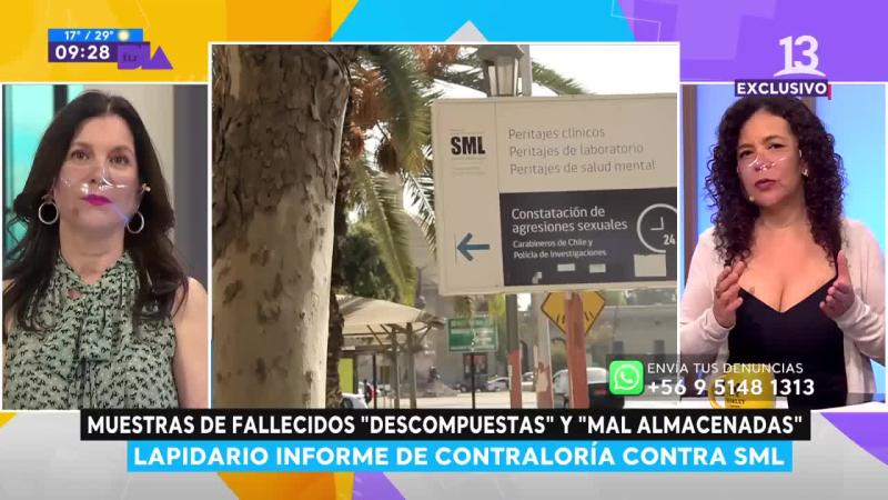 Servicio Médico Legal: Contraloría revela muestras descompuestas y mal almacenadas