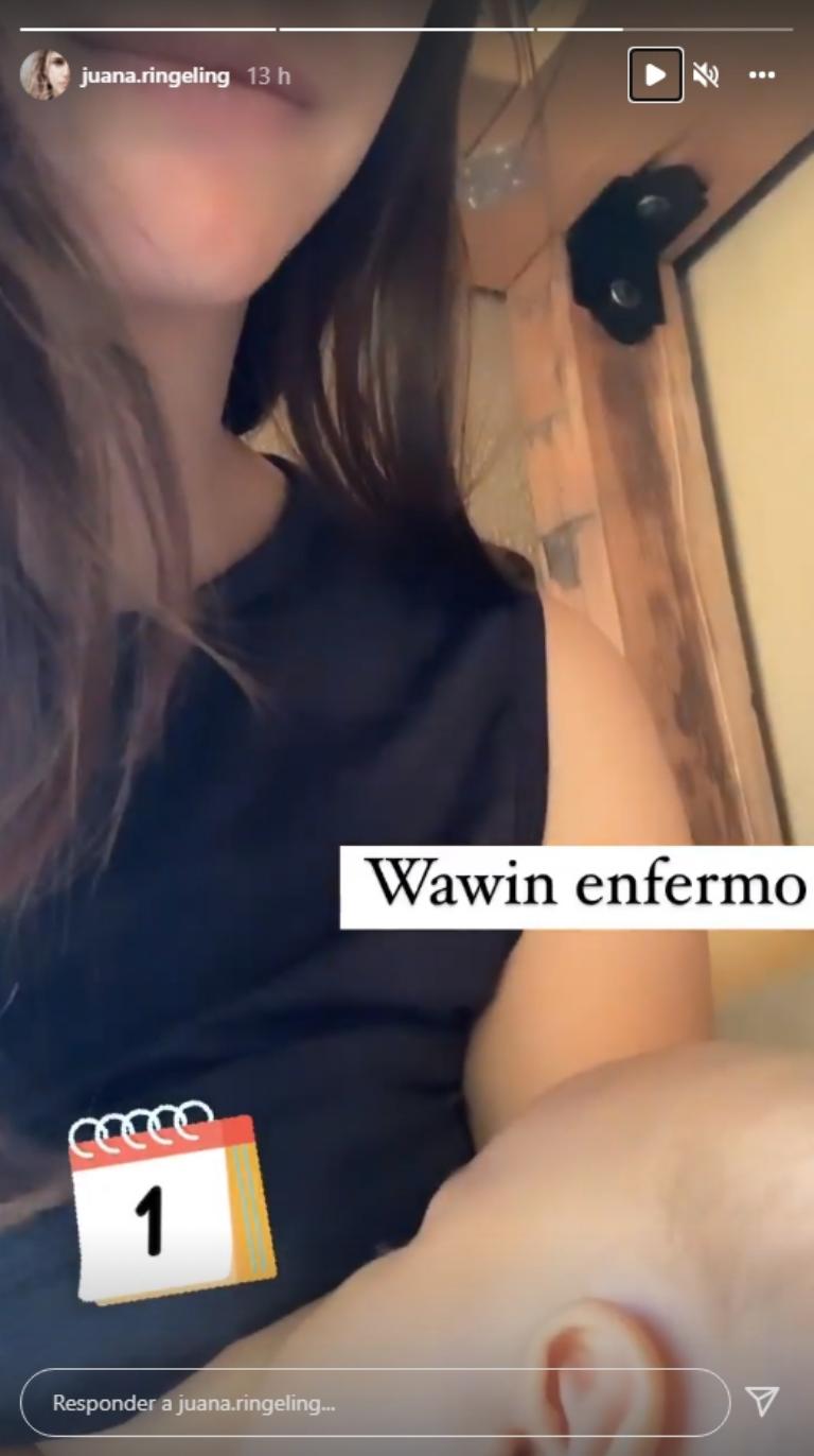 Juanita Ringeling preocupa por el estado de salud de su hijo