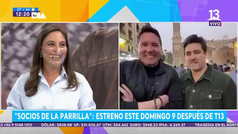 Pancho Saavedra y Jorge Zabaleta entregaron detalles del estreno de “Socios de la parrilla”