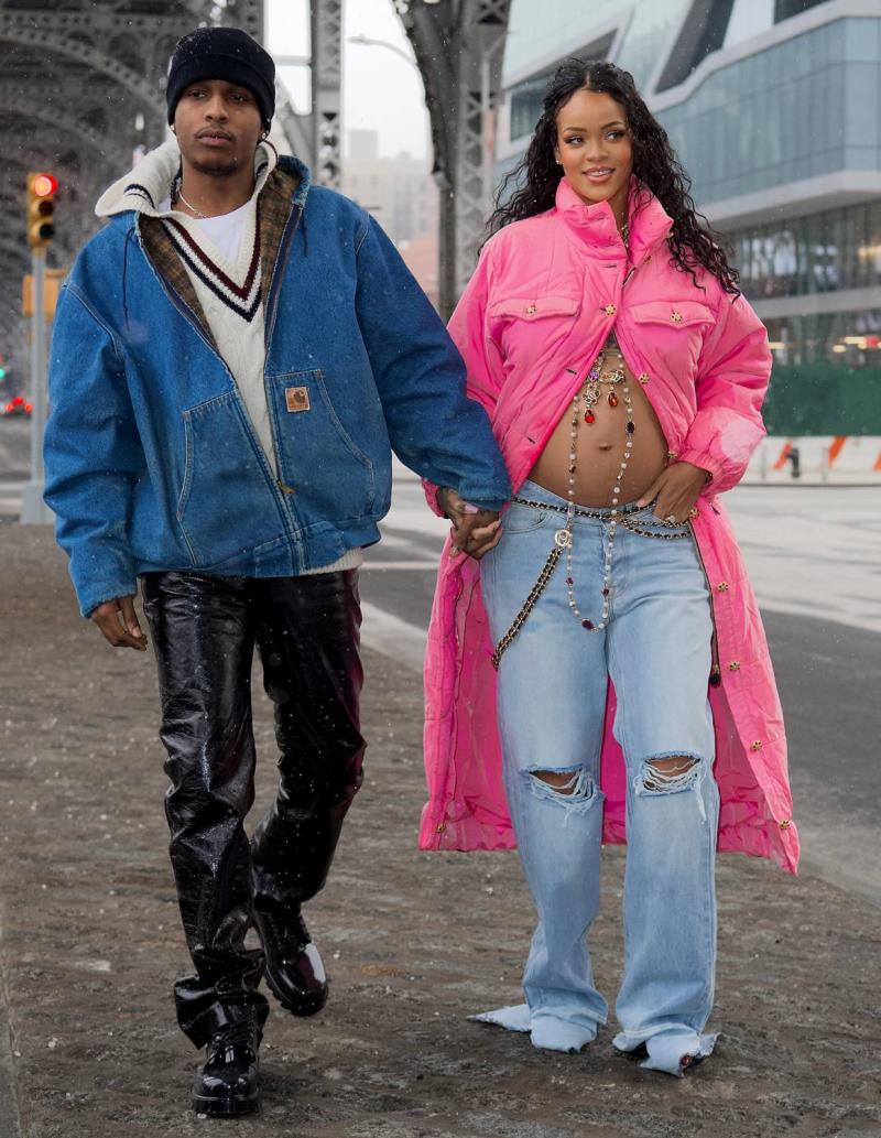 Rihanna espera su primer bebé junto a ASAP Rocky