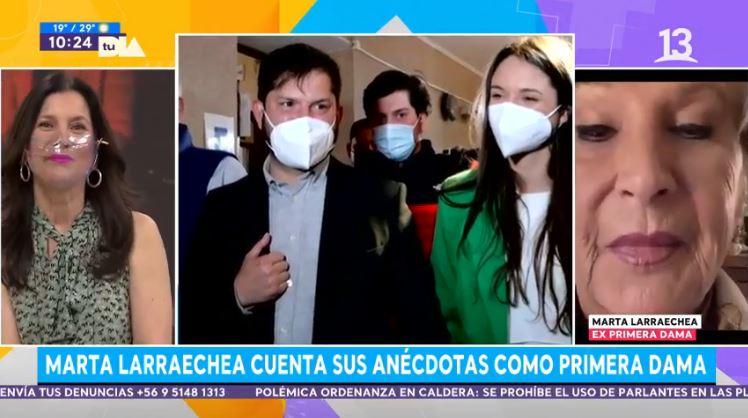 “Lo va a hacer muy bien”: Marta Larraechea y el rol de Irina Karamanos como primera dama