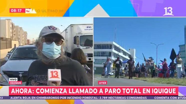 Paro en Iquique: Bloquean accesos a la ciudad
