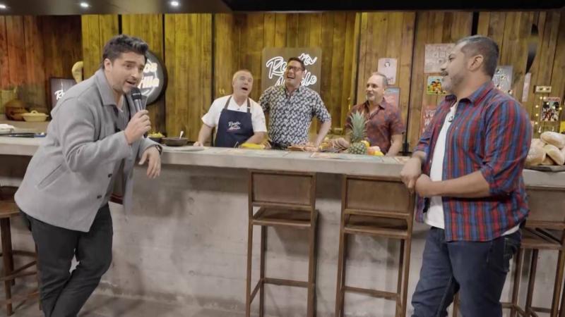 Jorge Zabaleta se lució cantando junto a Luis Jara