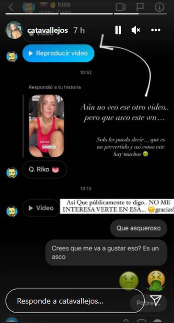 Catalina Vallejos denuncia acoso en redes sociales