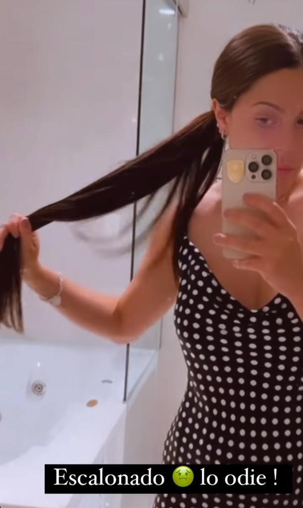 “Lo odié”: Daniela Aránguiz alega por fallido corte de pelo
