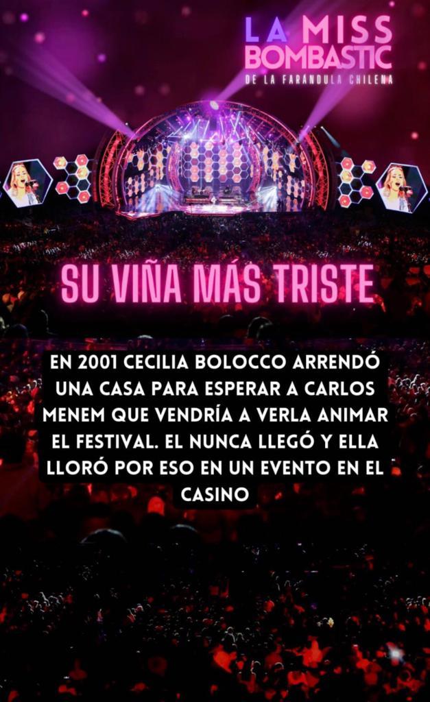 Desclasifican drama que dejó llorando a Cecilia Bolocco