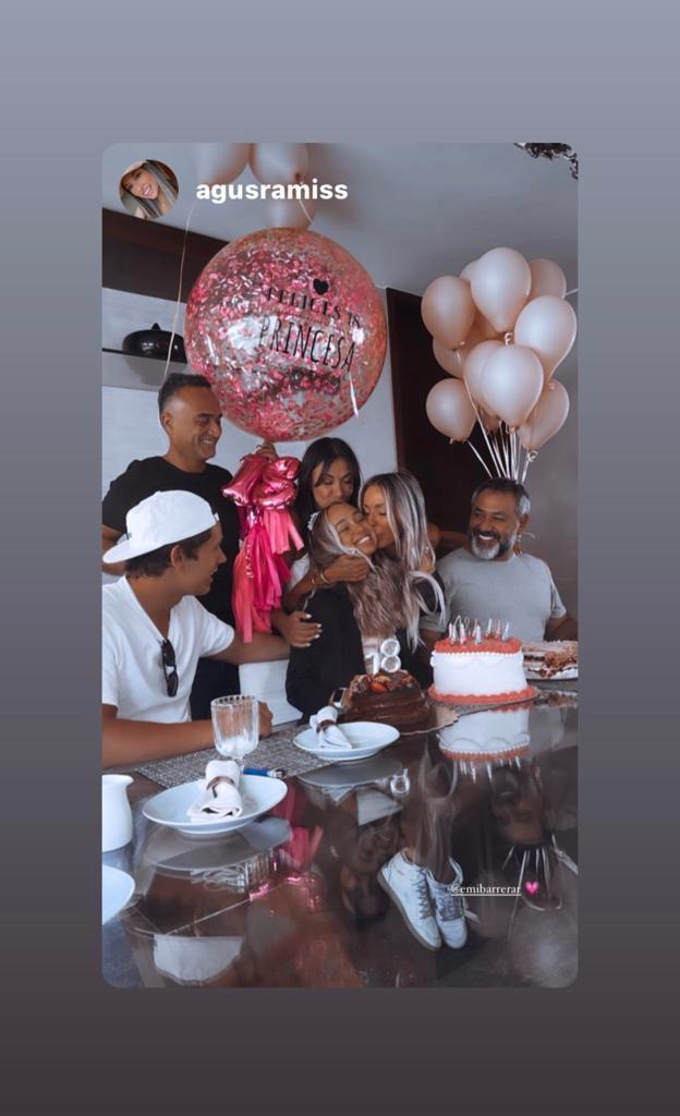 “Iguales”: Macarena Ramis celebra los 18 años de su hija clon