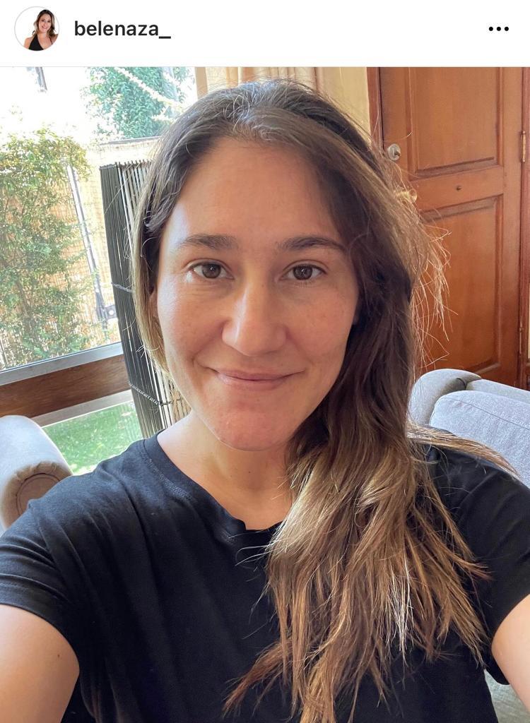 Belén Mora posa con su bebé para revelar nombre