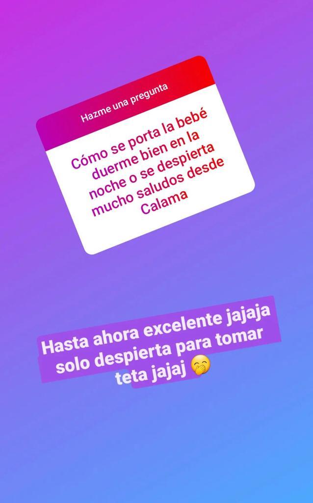 Ingrid Aceitón desclasifica sus primeros días como madre