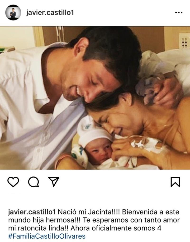 Ex protagonista de la serie BKN presenta a su hija recién nacida