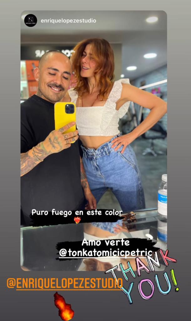 “Puro fuego”: Tonka Tomicic luce su nuevo look fuera de la TV