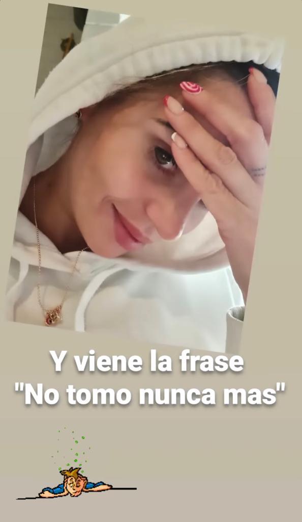 Faloon Larraguibel muestra cómo quedó tras festejo cumpleañero