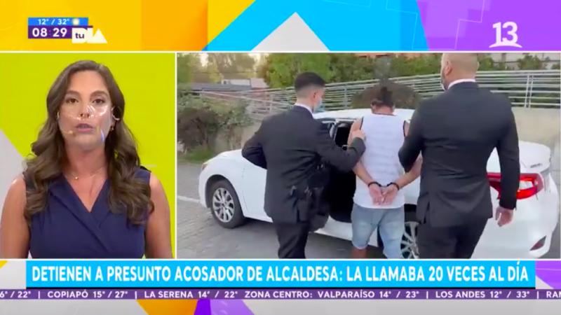 Detienen a presunto acosador de alcaldesa de Quinta Normal