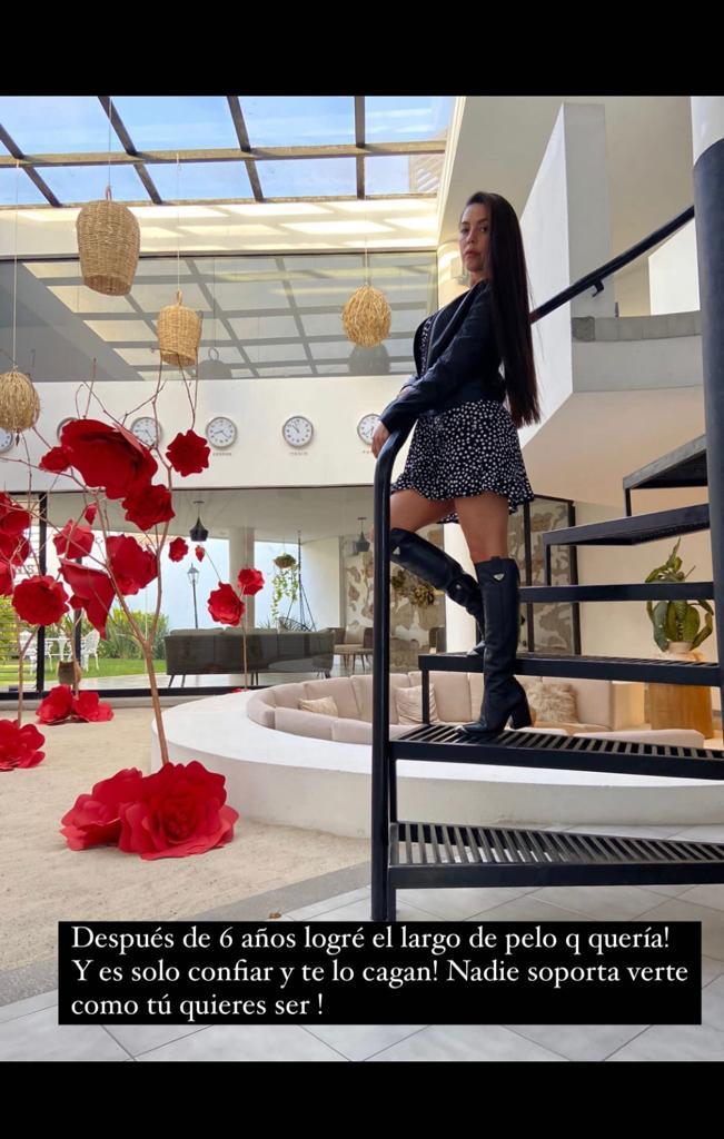 “Lo odié”: Daniela Aránguiz alega por fallido corte de pelo