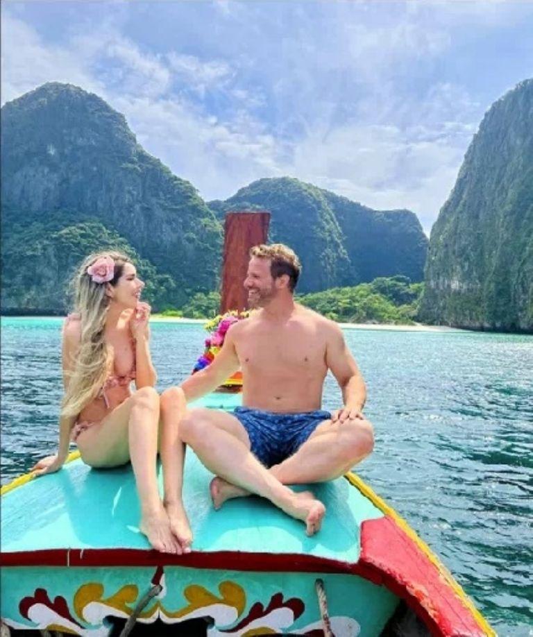 Mariana Alcalde tuvo soñada luna de miel con su esposo que conoció en Tinder