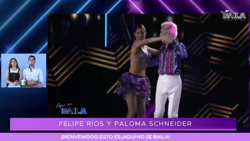 Se le olvidó la coreografía: Felipe Ríos quedó al debe con su presentación