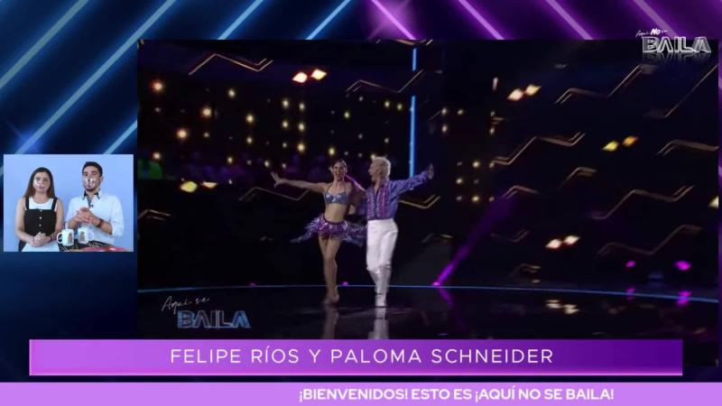 Se le olvidó la coreografía: Felipe Ríos quedó al debe con su presentación