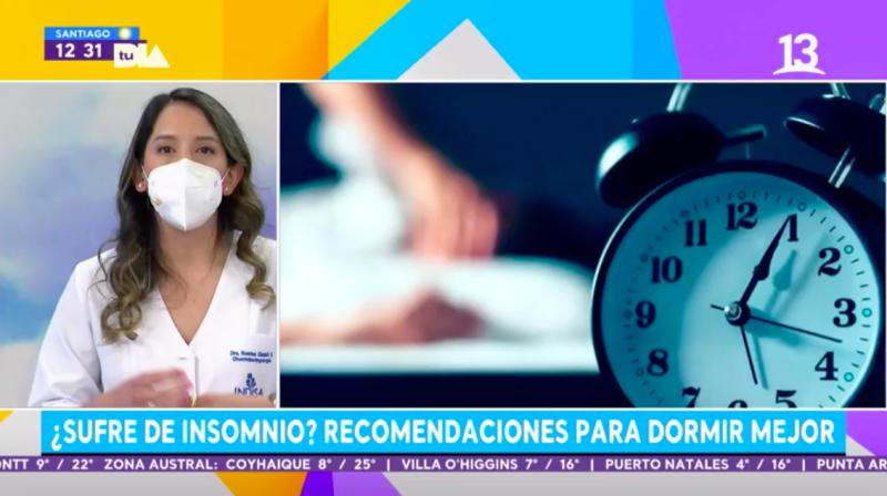 ¿Sufres de insomnio? Conoce las recomendaciones para dormir mejor
