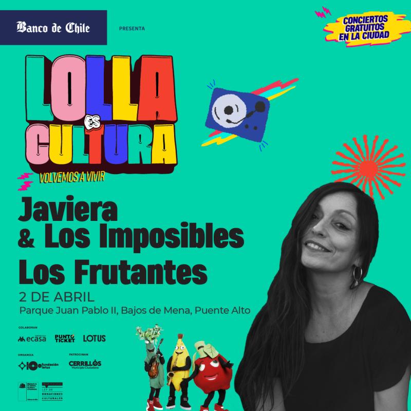 "Lolla es cultura": Una serie de conciertos gratuitos en la ciudad