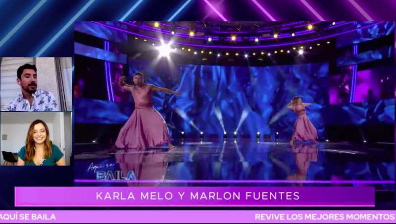 Karla Melo se salvó por primera vez de la zona de eliminación