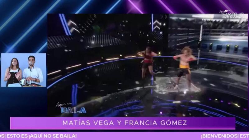 Simulando un ring: La energética presentación de Matías Vega