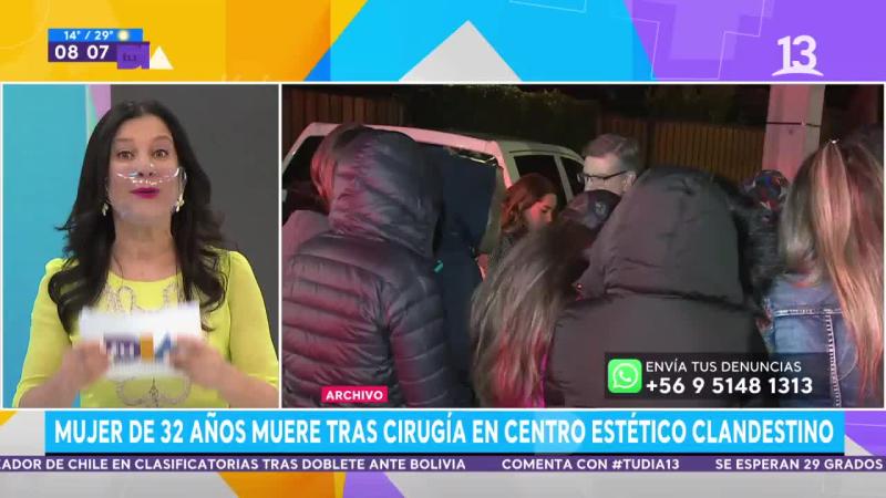 Mujer muere tras cirugía en centro estético clandestino