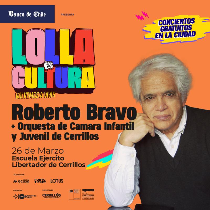 "Lolla es cultura": Una serie de conciertos gratuitos en la ciudad