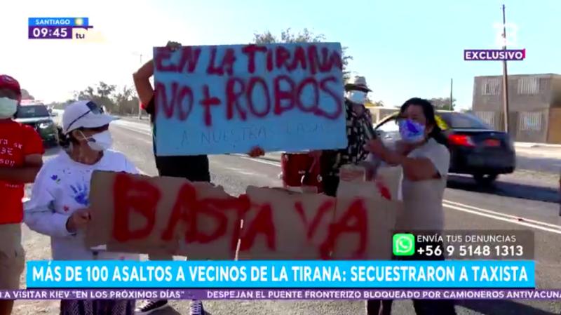 Más de 100 robos: Vecinos de La Tirana denuncian ola de asaltos