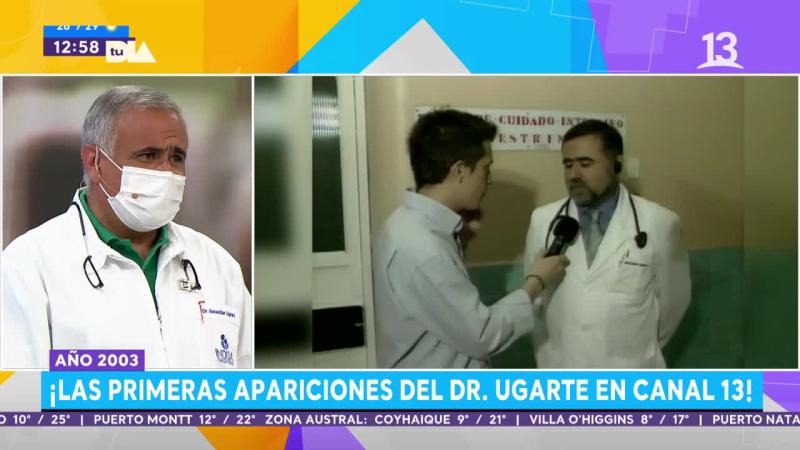 ¡Cambio total! Así fue la primera aparición del Dr. Ugarte en Canal 13