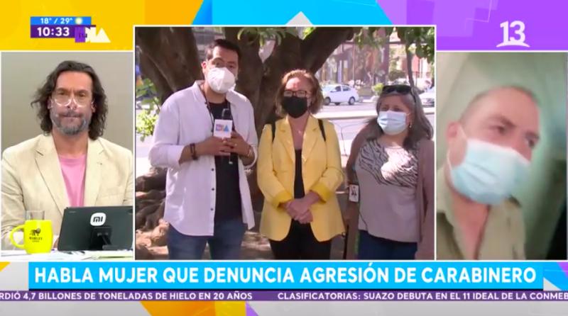 “Pensé que me estaba muriendo”: Mujer agredida por carabinero entregó su versión