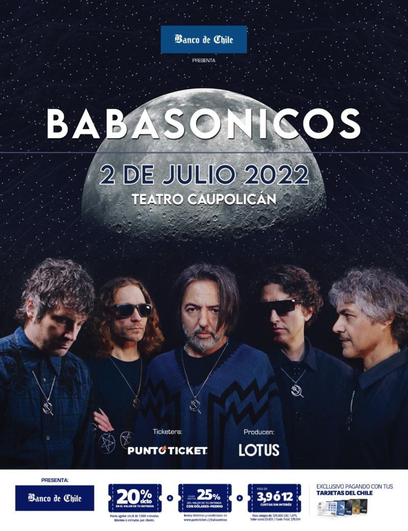 Babasónicos regresa a Chile el próximo 2 de julio