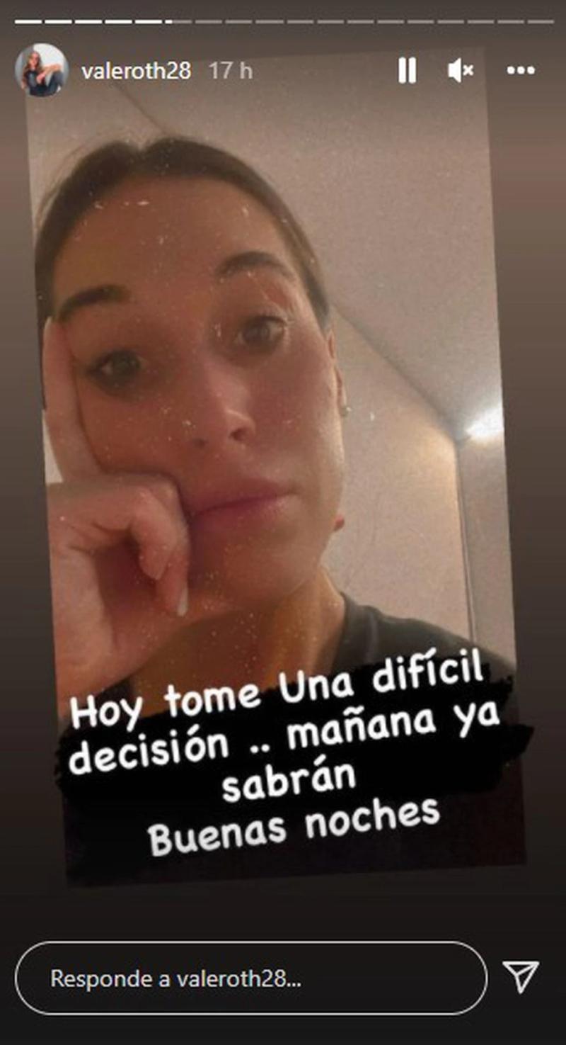 Vale Roth anunció importante decisión sobre su continuidad en "Aquí se baila"