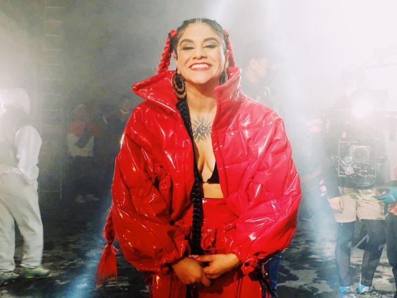 "Soy la voz de los sin voz": Flor de Rap de cara a Lollapalooza 2022