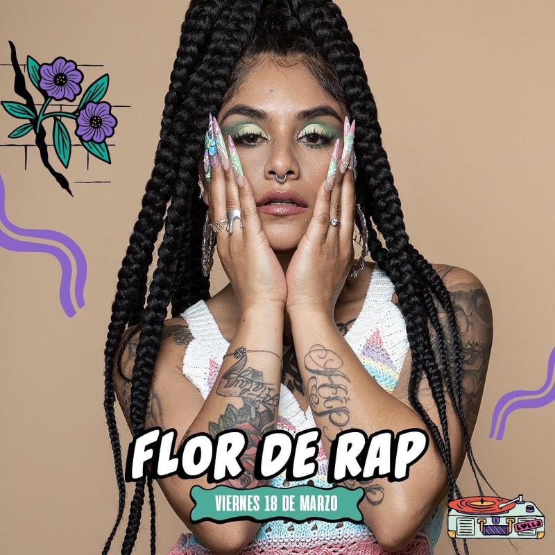 "Soy la voz de los sin voz": Flor de Rap de cara a Lollapalooza 2022