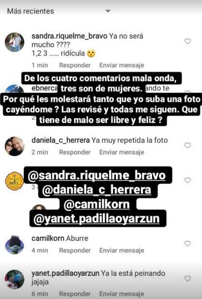 “La está peinando”: Amaya Forch responde a críticas por sus fotos