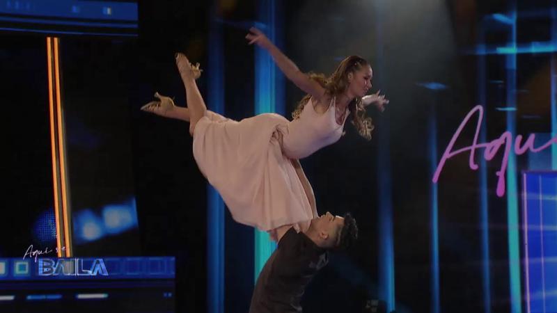 Al más puro estilo de "Dirty Dancing": Sergio Lagos se la jugó con icónico paso de baile