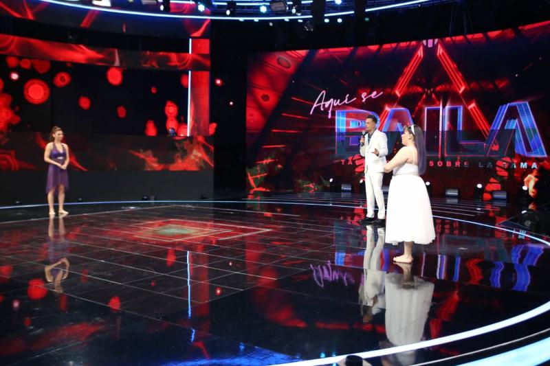 Kathy Contreras regresó tras varias semanas y resultó ser la nueva eliminada en “Aquí se baila”