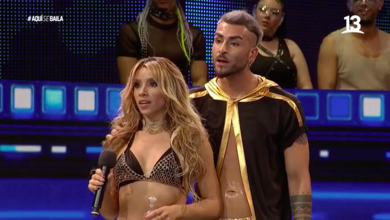 Bárbara Moscoso impactó con llamativo juego de luces