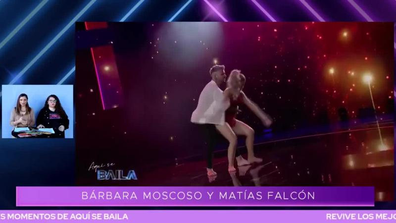 Bárbara Moscoso y Matías Falcón no convencieron con romántico adagio