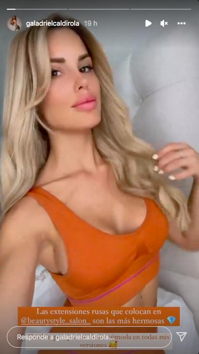Gala Caldirola muestra en redes sociales su nuevo look